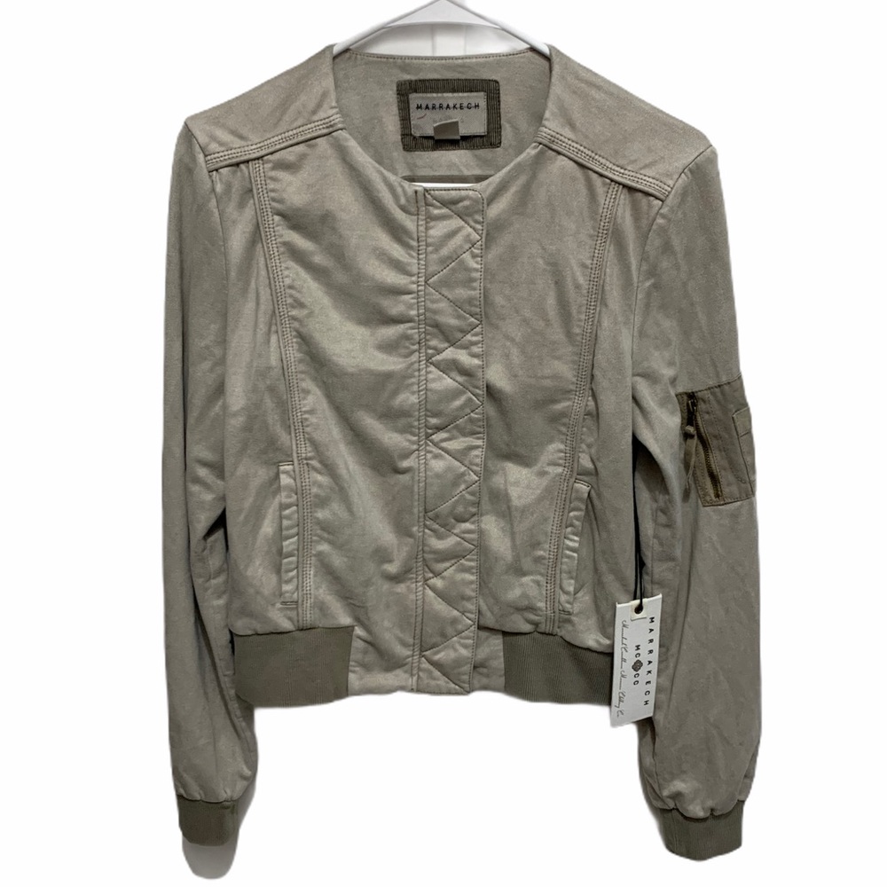 NWT Marrakech Anthro button/zip up jacket Sz XS
